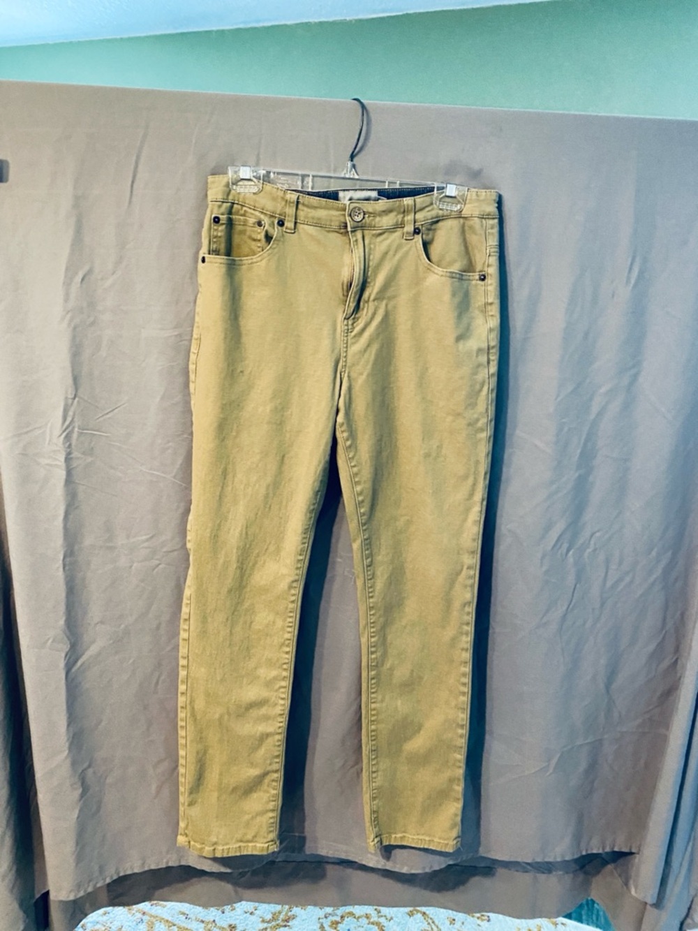 Lucky Brand Skinny Jeans in Olive